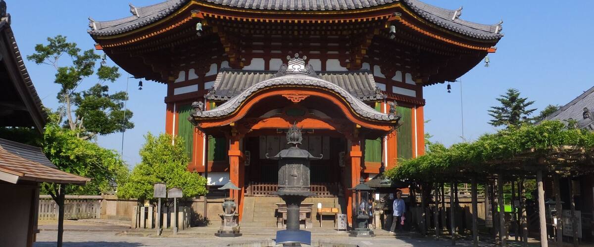 Nan'endĆ (South Octagonal Hall) of KĆfuku-ji temple in Nara, Nara prefecture