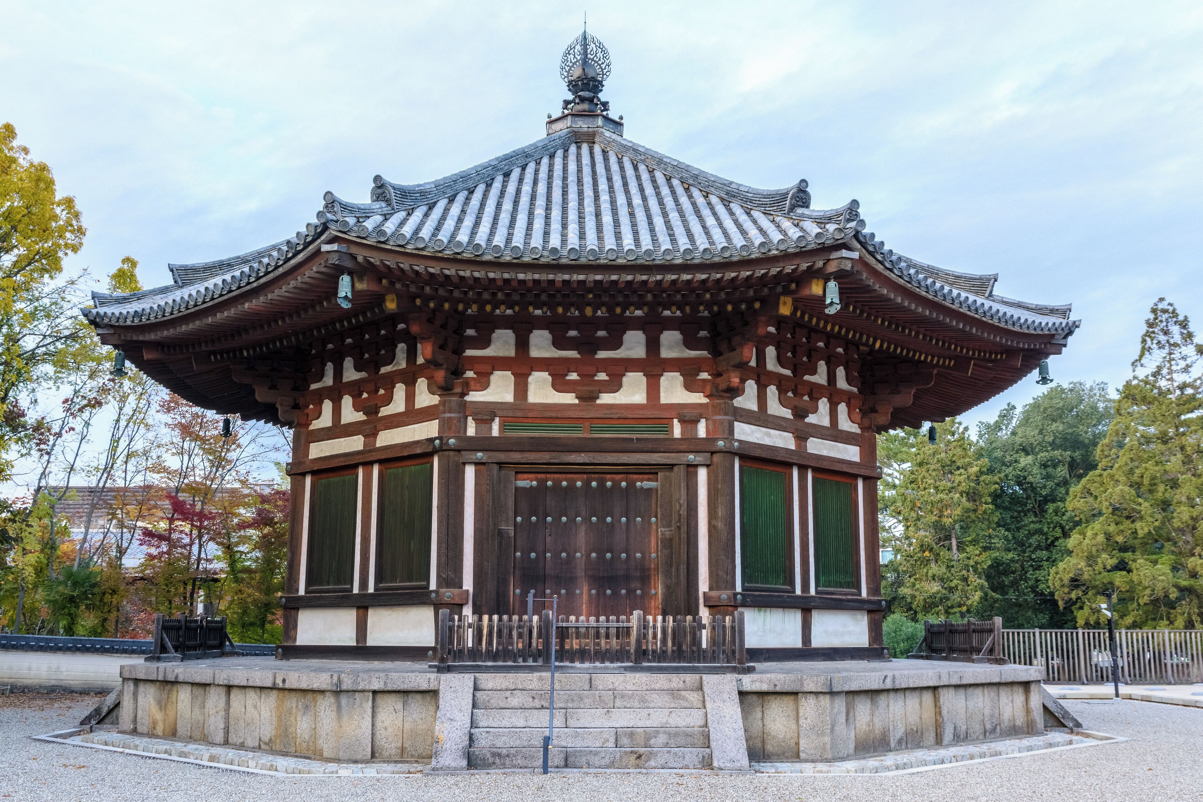 Hokuendo (the North Octagonal Hall) at Kofukuji, Nara, Japan