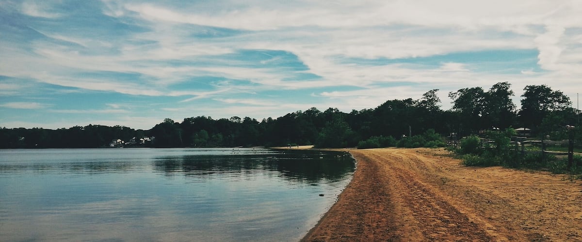 Get some food from nearby Portion Road and hang out by the beautiful lake. Find someone to tell you the myths and stories of the bottomless lake or the princess who drowns a male each year as revenge for the death of her love. #roadtrip #lake #water