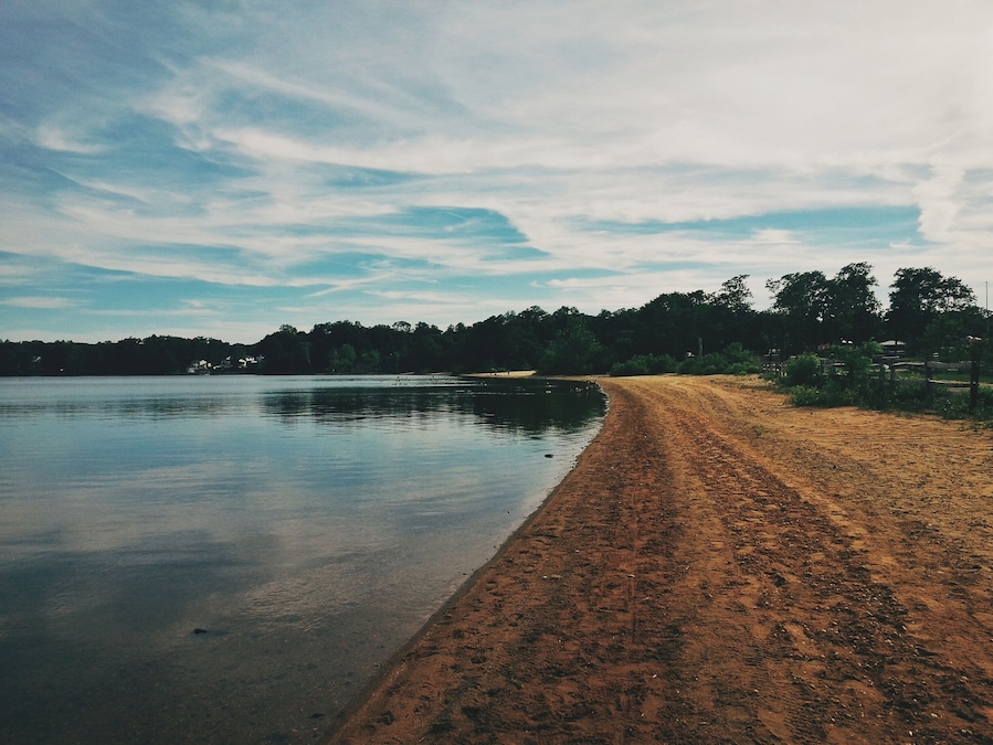 Get some food from nearby Portion Road and hang out by the beautiful lake. Find someone to tell you the myths and stories of the bottomless lake or the princess who drowns a male each year as revenge for the death of her love. #roadtrip #lake #water