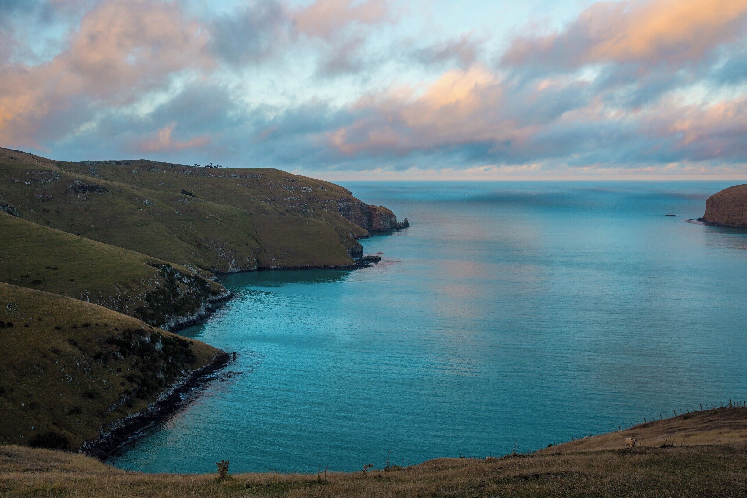 Lavericks Bay is my favorite bay on the Bank's Peninsula, scenic and peaceful there's usually no one there