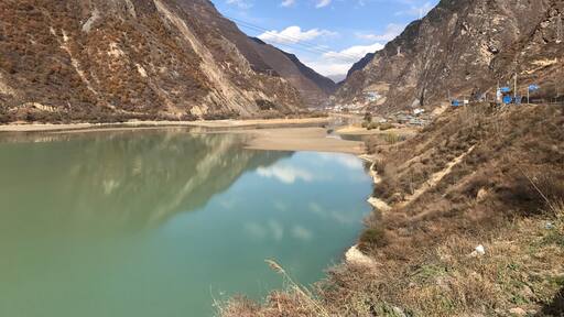 Diexi Lake, 2258m above sea level.