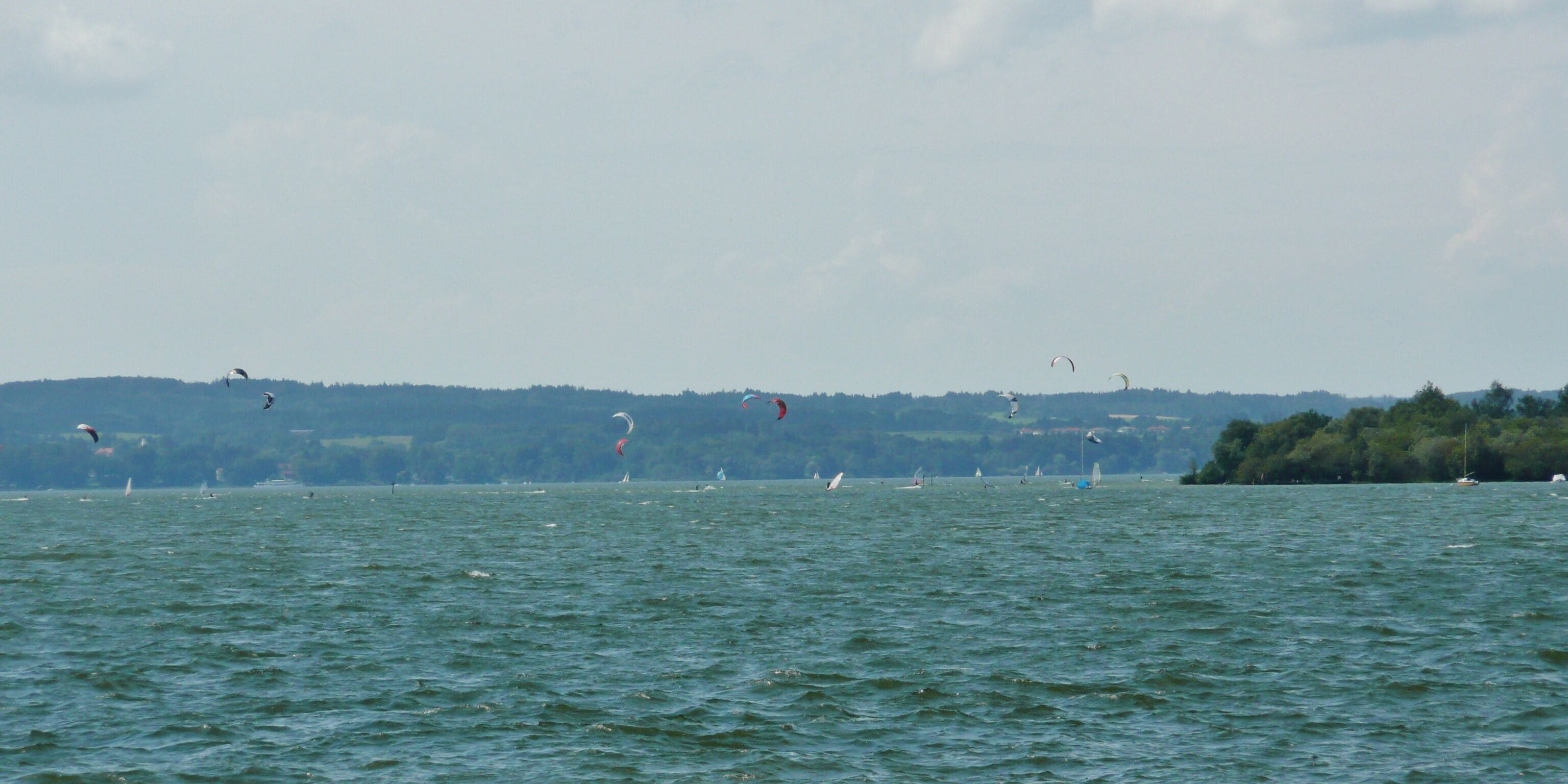 Kiting am Ammersee