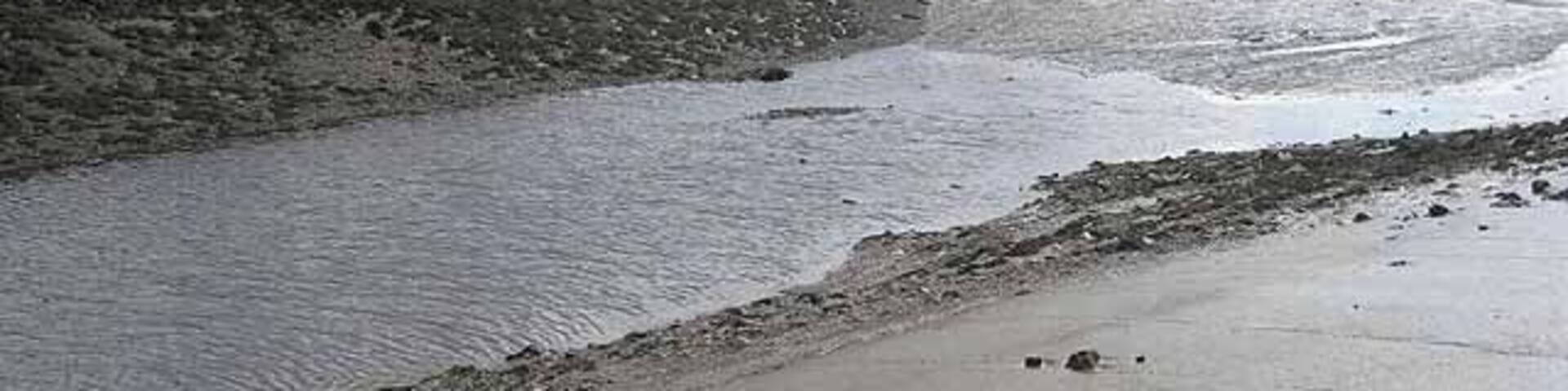 Old harbour wall, Port Carlisle Port Carlisle was constructed in the 19th century to provide a deep-water port for Carlisle to which it was connected by canal. The port did not flourish and is now just a ruin.