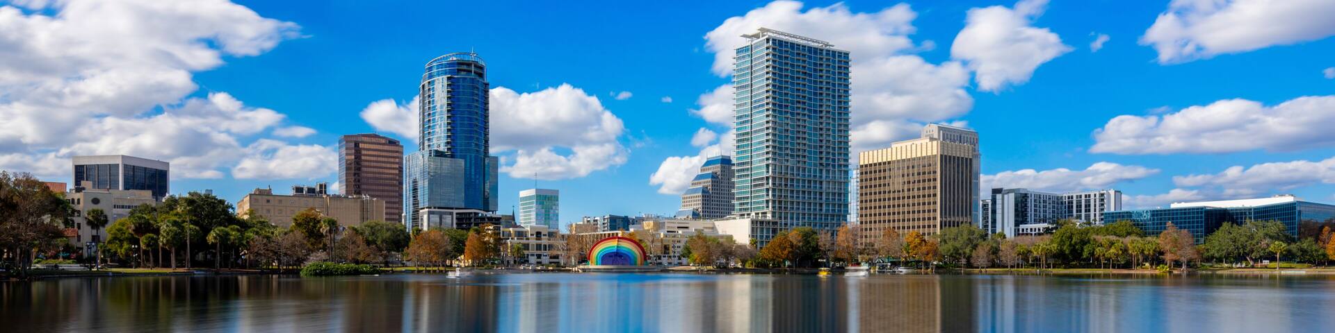 Orlando stock photo Lake Eola Jan 2026