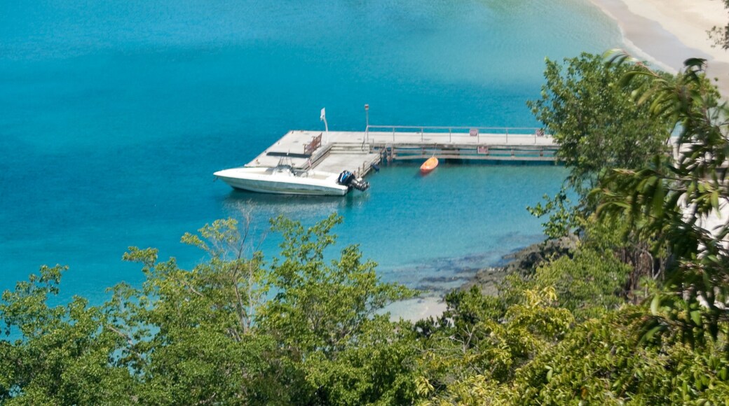 Caneel Bay towards Cottage Point on Saint John, United States Virgin Island.