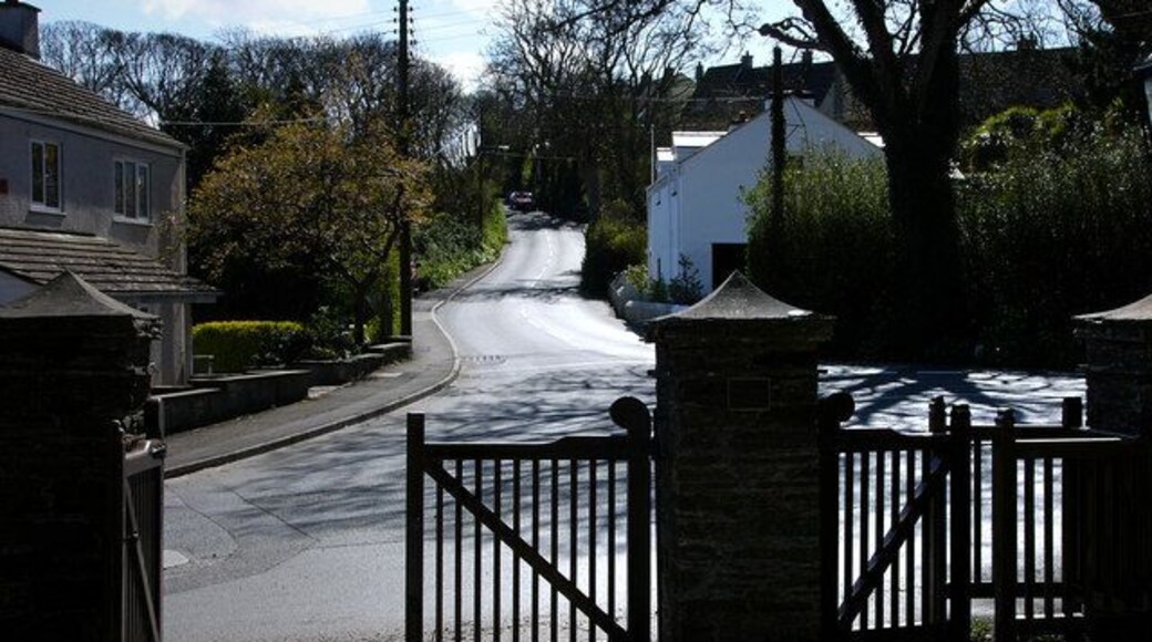 View from Bride church Junction of A10 and A16