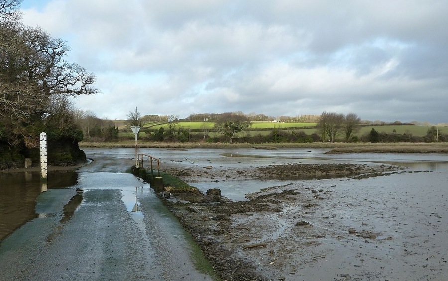 Tidal ford at St John