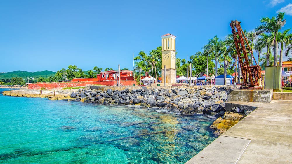 Frederiksted, port of St Croix, Virgin Islands, Caribbean