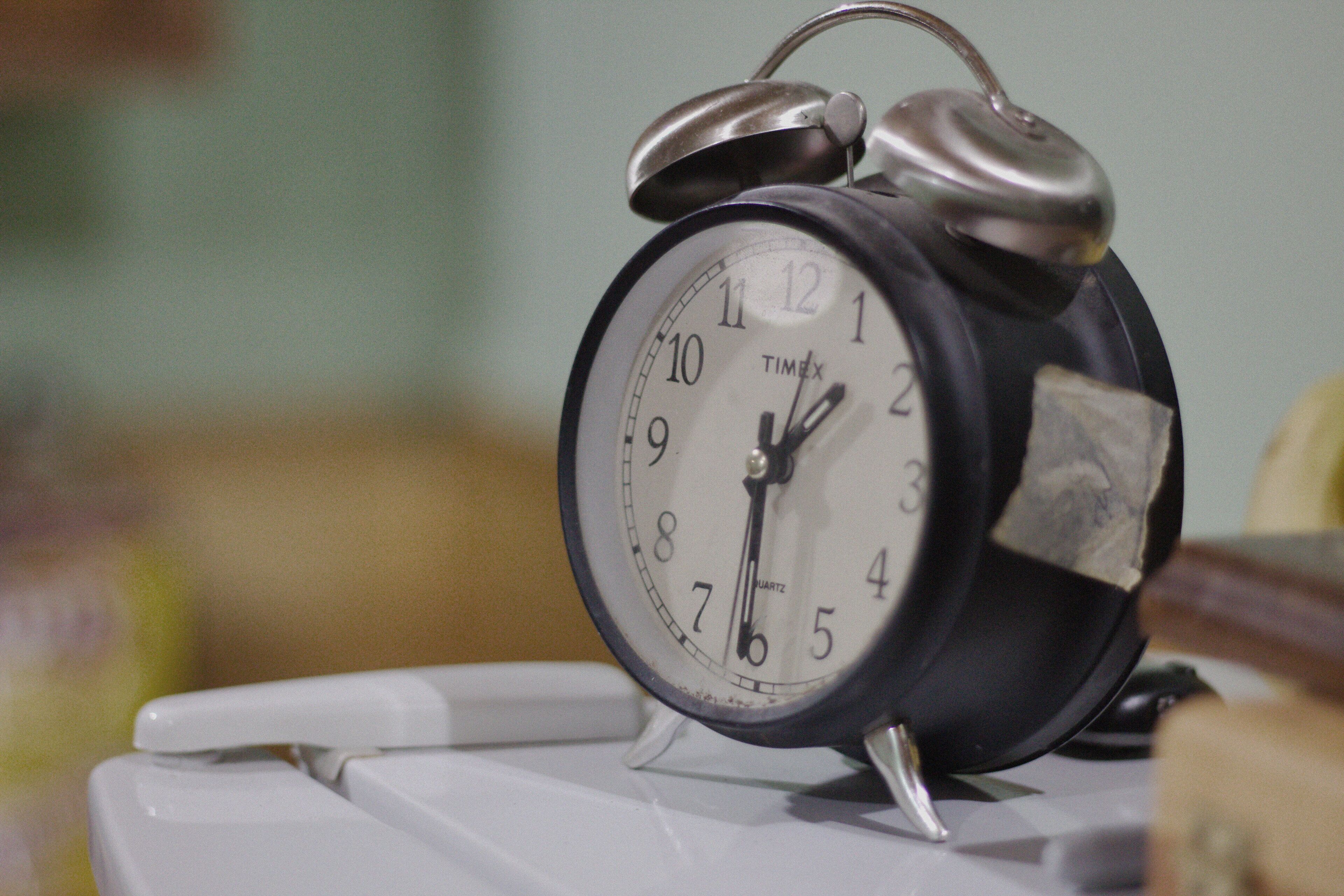 It was 1:30am and I was quite a few beers into this party at a remote cabin in the woods.  I had my camera with a nifty fifty and shot this clock on the fridge...just a simple photo.  Turned out well...a bit "old school" looking.