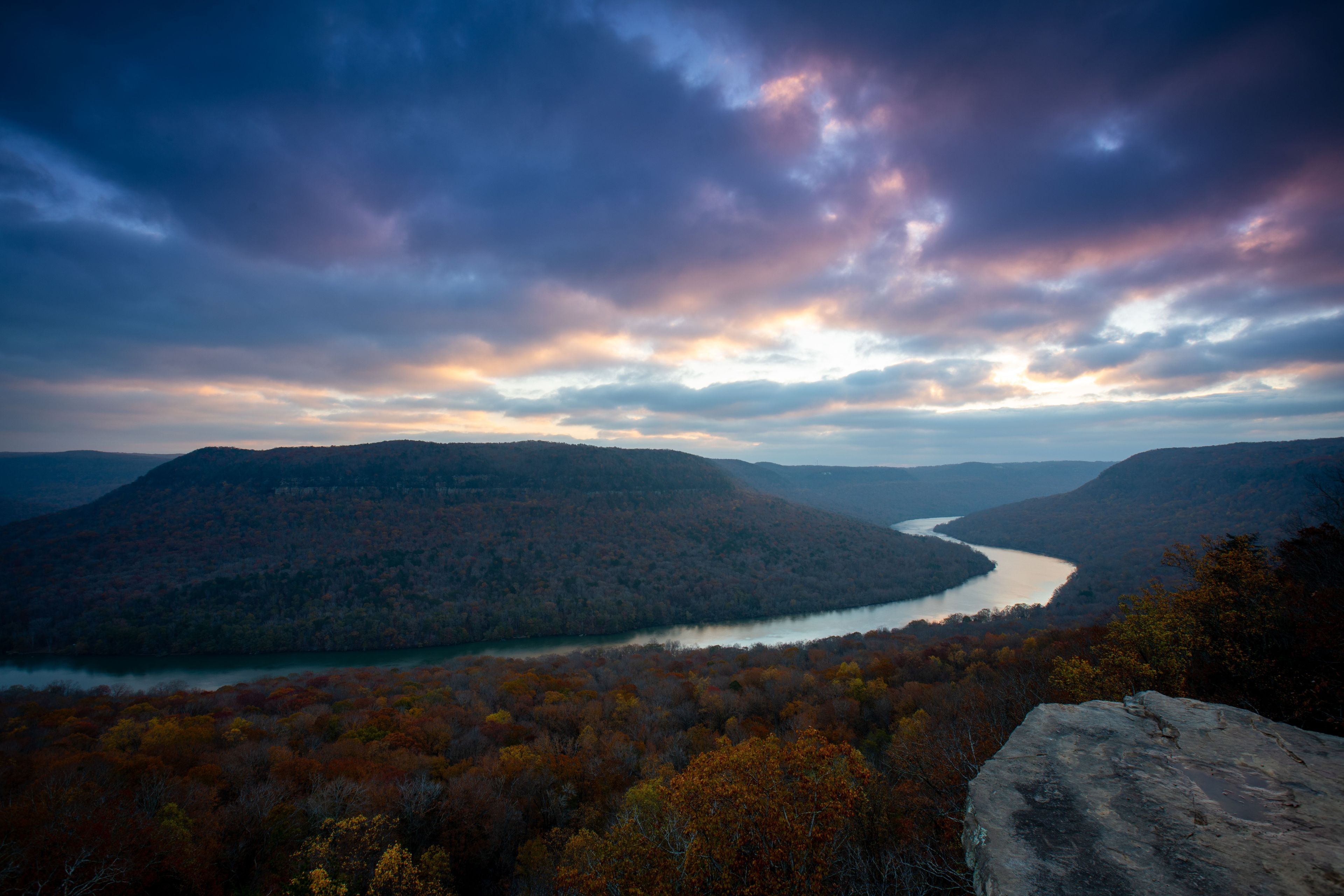 Tennessee River at Sunset
