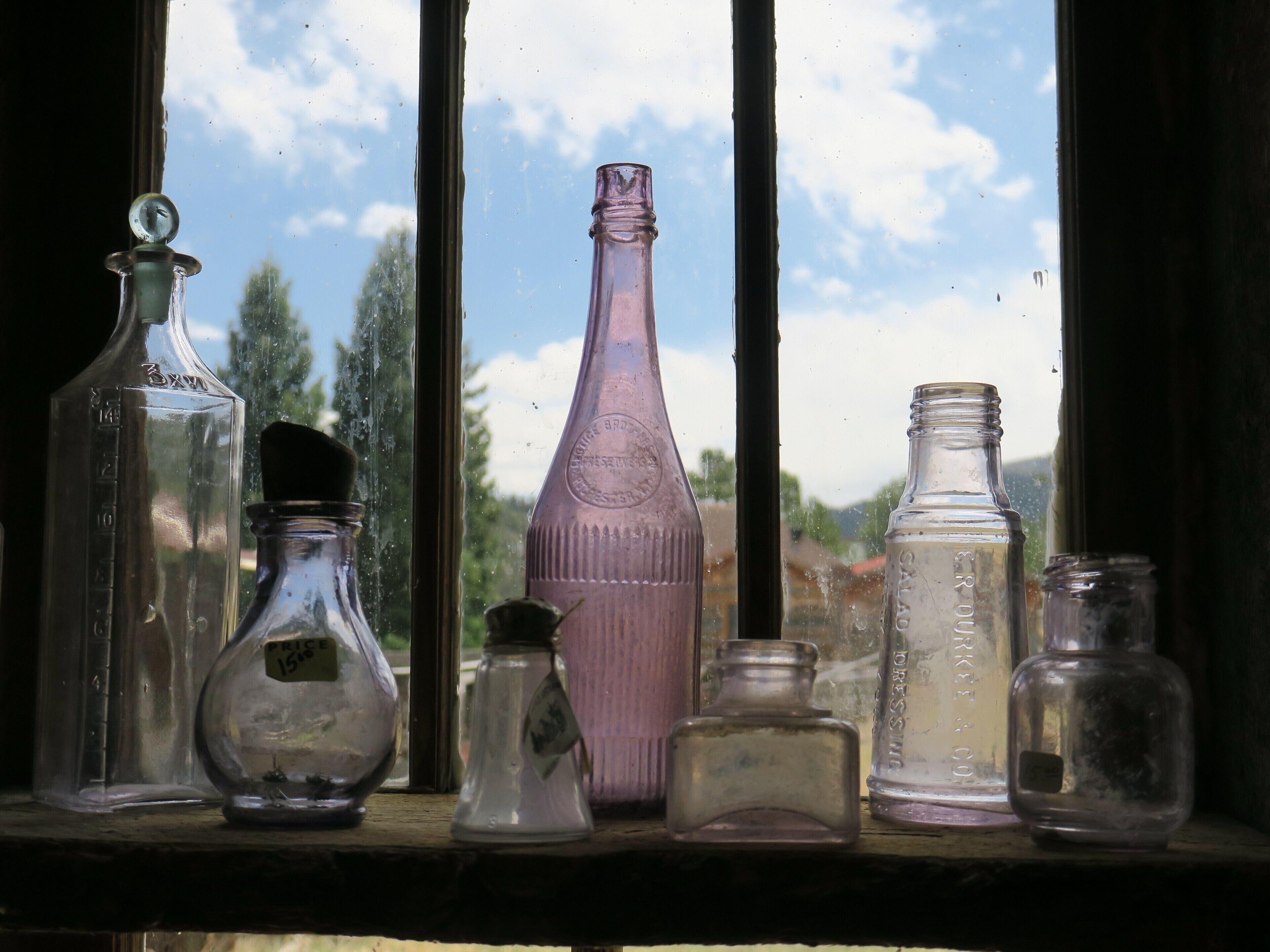 #BVSBLUE Everywhere I looked there were picture opportunities.  Decay everywhere..rust, old glass, broken glass, old wood.  Everything in unexpected combinations Mostly the working of one man who bought the town hall, the museum, the antique store the garage...he keeps the town busy and entertained with zanny festivals.