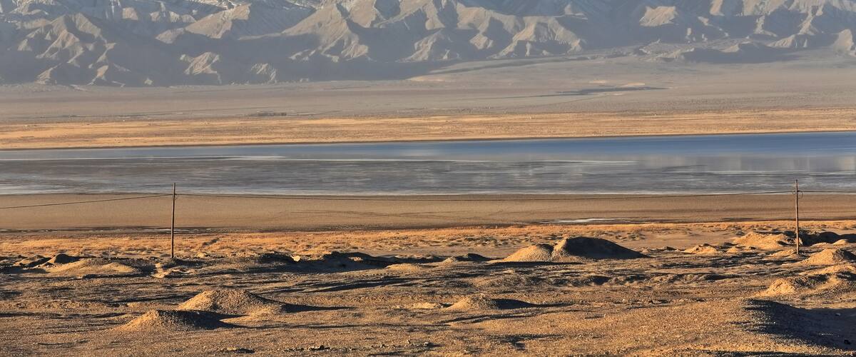 Snowcapped Eastern Qimantag range-Kunlun mts.from Nnal.Highway G315 near Huatugou. Haixi-Qinghai-China-0516