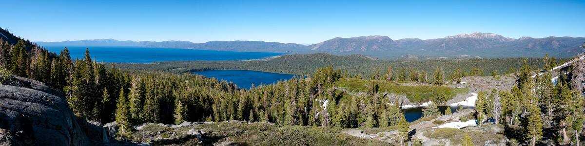 Mount Tallac, Lake Tahoe, California, June 2017