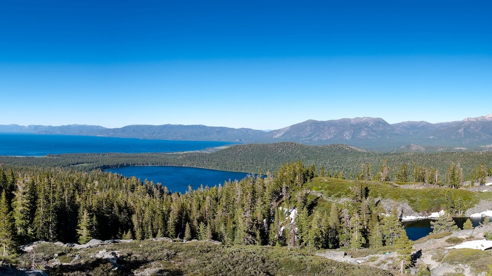 Mount Tallac, Lake Tahoe, California, June 2017