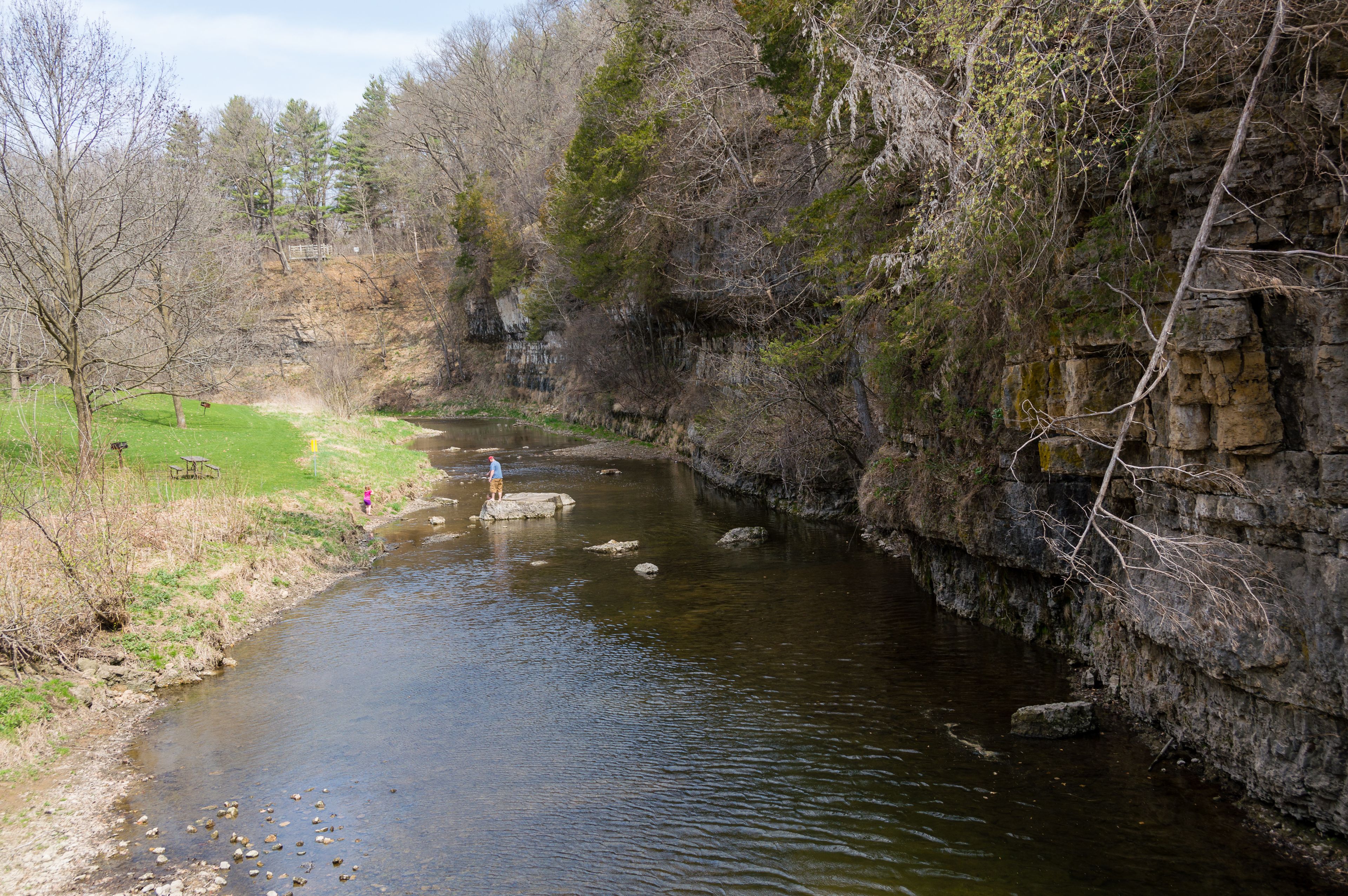 Apple River Canyon in the Spring