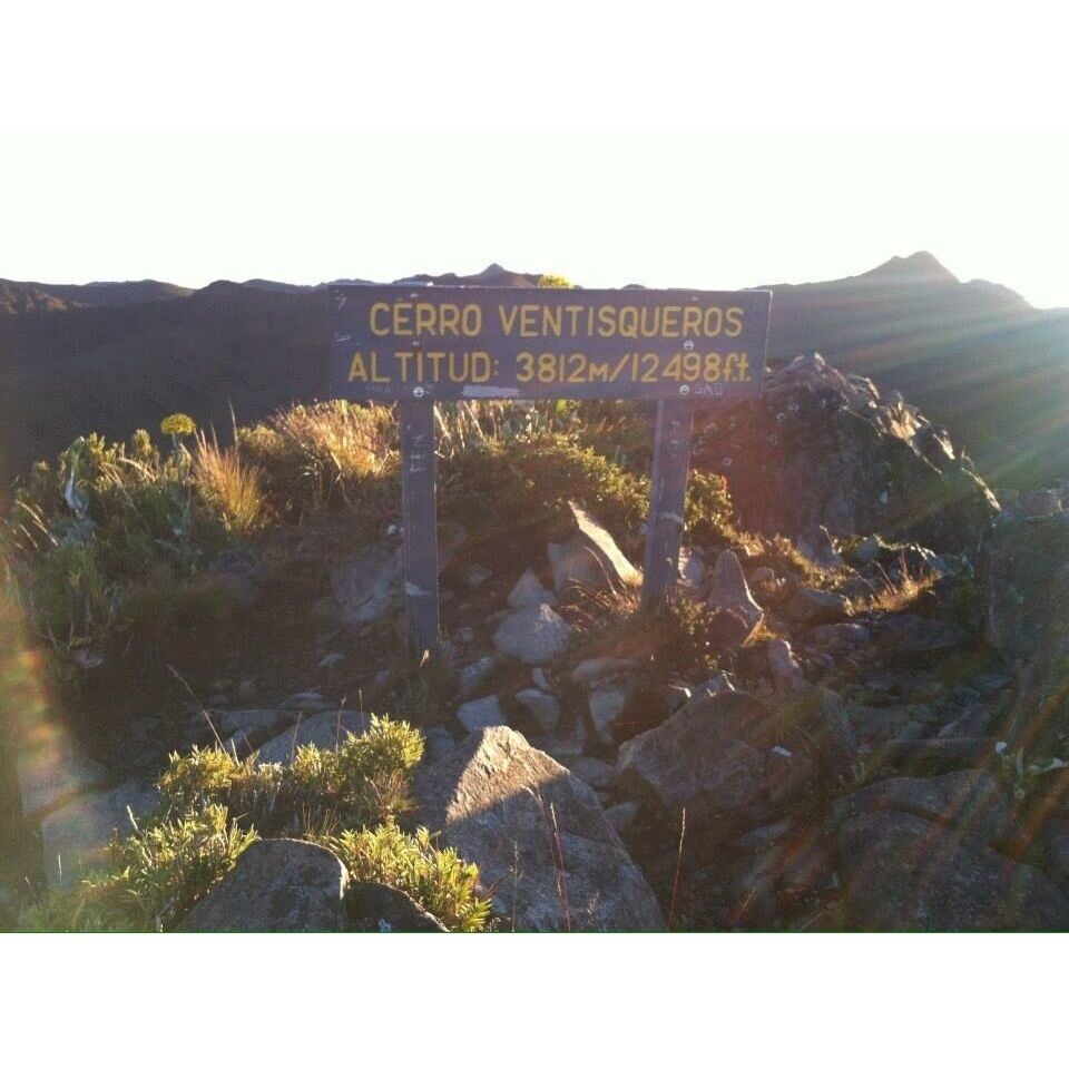 Cerro ventisqueros just 8 meters below Chirripo, is Costa Rica's most beautiful and second highest spot for Sunrises. Mountain Hicking. Not very popular. Espectacular. 