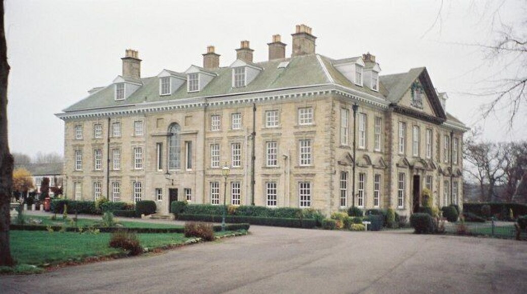 Wootton Wawen: Wootton Hall The premises also houses the village post office, to left of picture where the postbox is visible.
