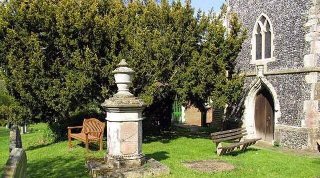 St John the Baptist Church, Tunstall, Kent - Churchyard