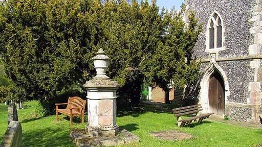 St John the Baptist Church, Tunstall, Kent - Churchyard