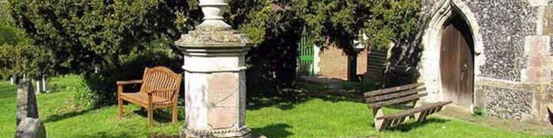 St John the Baptist Church, Tunstall, Kent - Churchyard