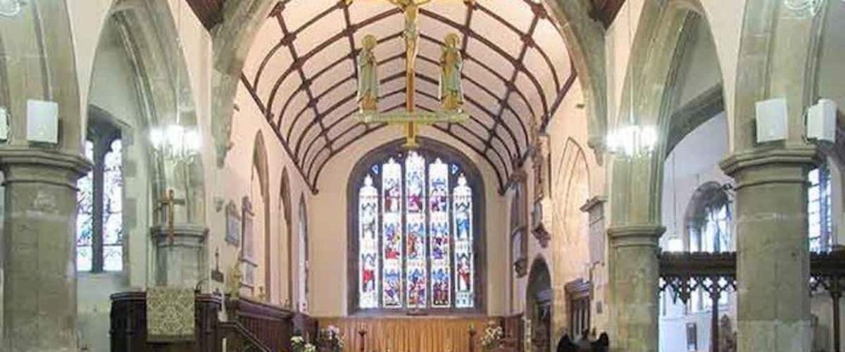 St John the Baptist Church, Tunstall, Kent - East end