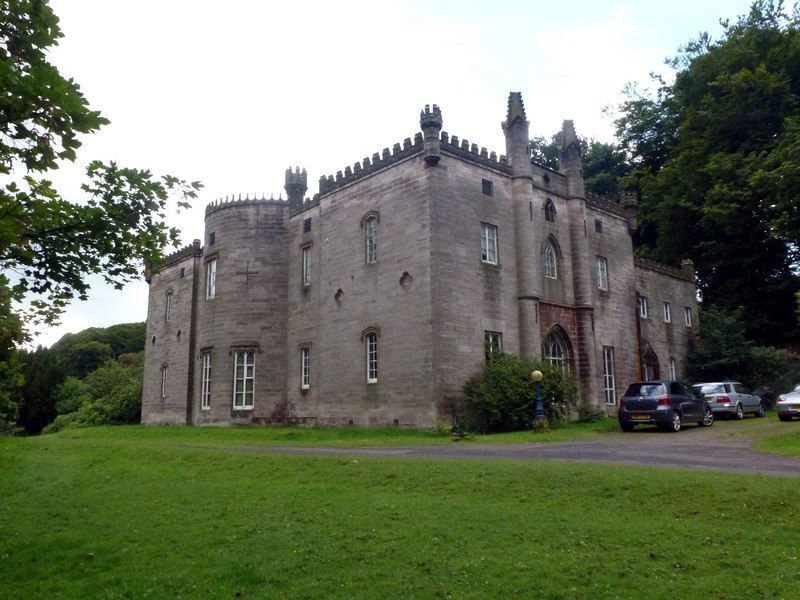 Cliffe Park Hall, a grade II listed building near Rudyard, Staffordshire