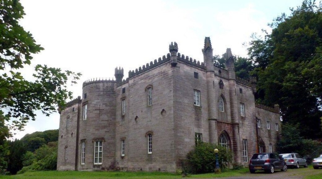 Cliffe Park Hall, a grade II listed building near Rudyard, Staffordshire