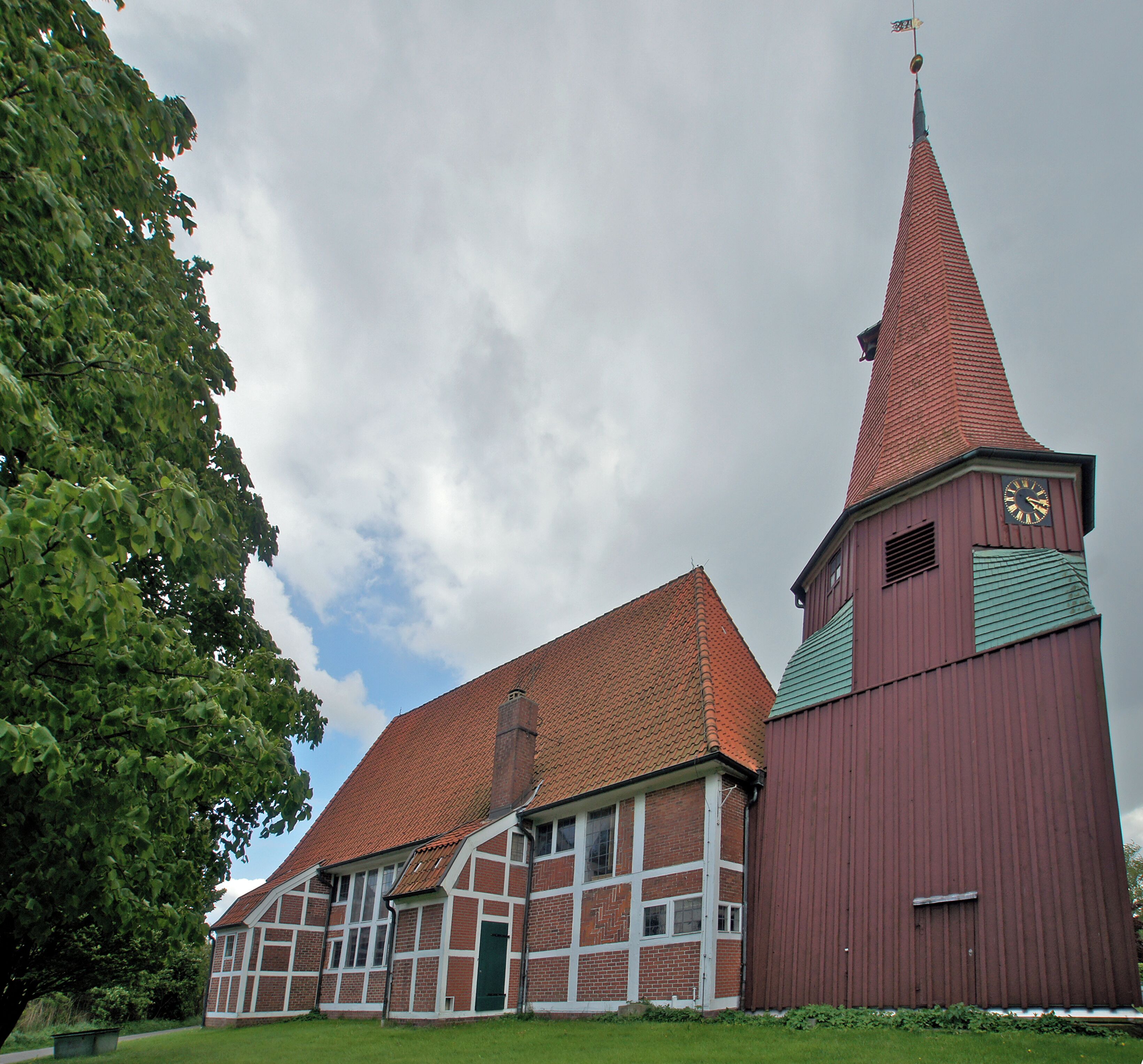 Grünendeich, Germany: Maria's Church North