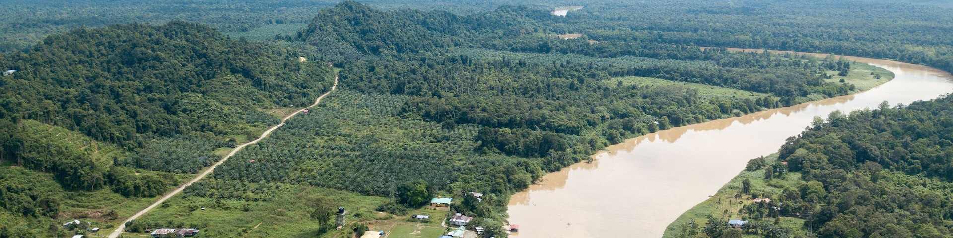 kinabatangan small town