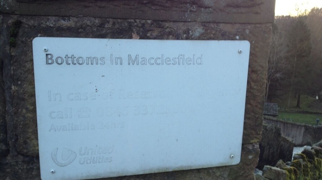 Bottoms reservoir near Macclesfield. Bottoms. 😂