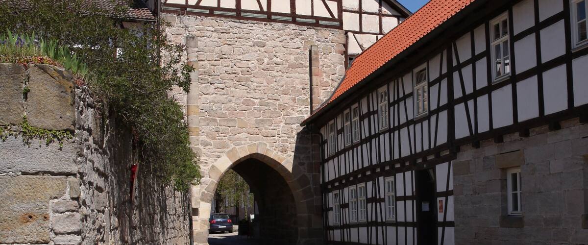 Unteres Tor der Heldburger Stadtbefestigung