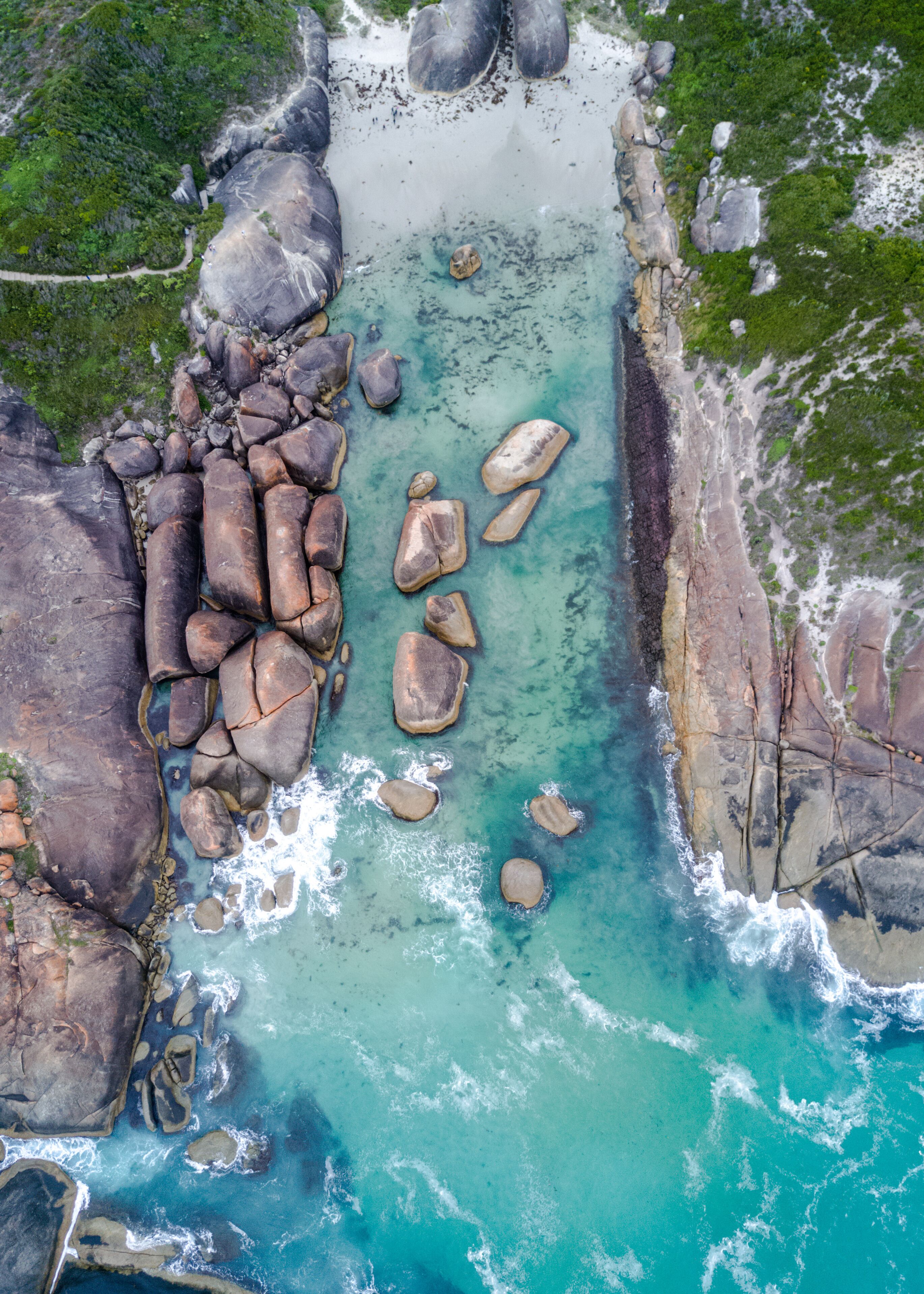 Spiaggia Elephant Rocks