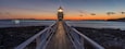 Marshall Point Lighthouse at sunset
