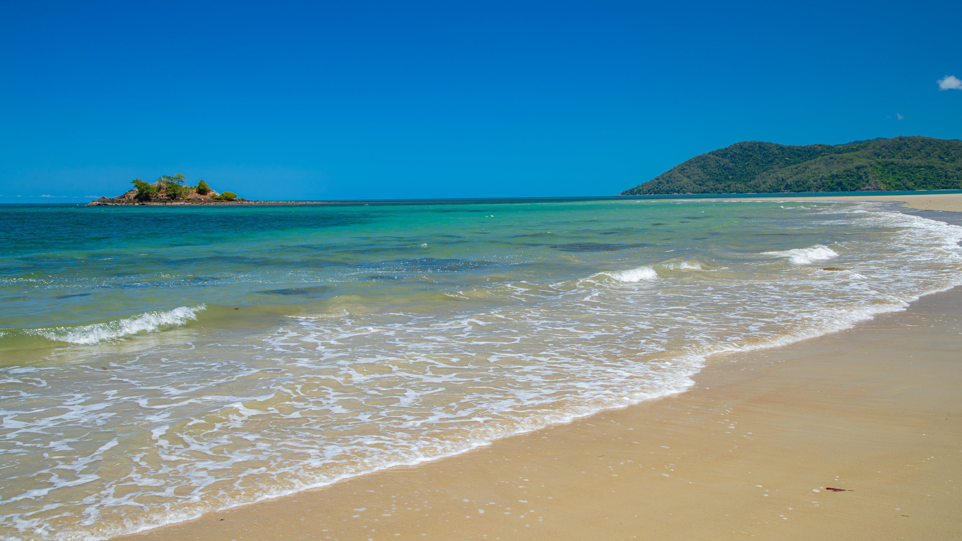 Thornton Beach which includes general coastal views and a beach