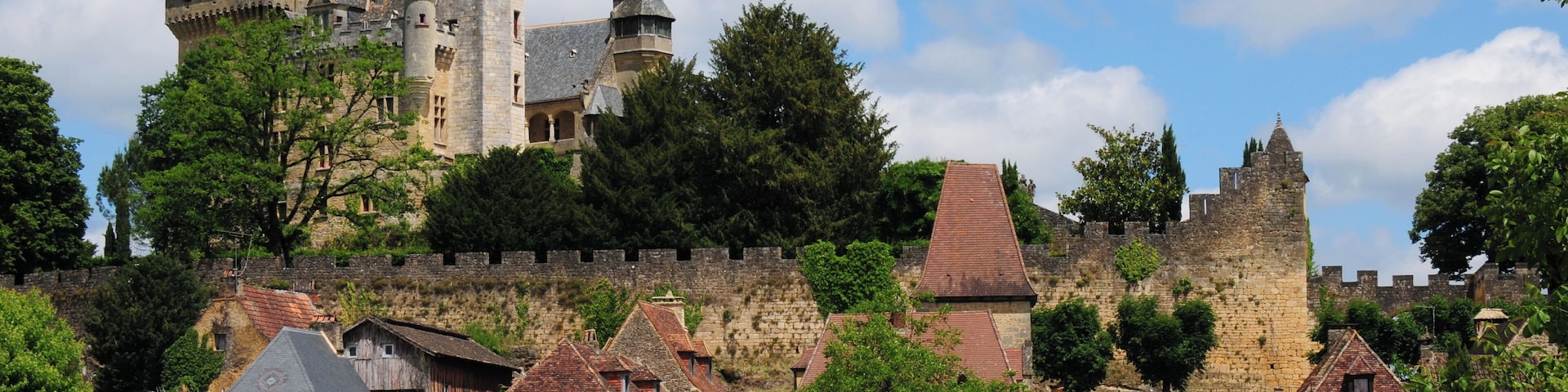 Overview of the famous Montfort Castle at 30 May 2015