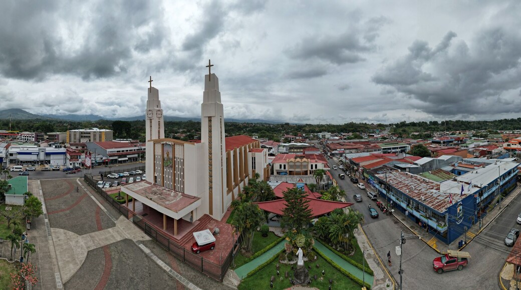 Aerial View of Perez Zeledon, San Isidro del General, Costa Rica