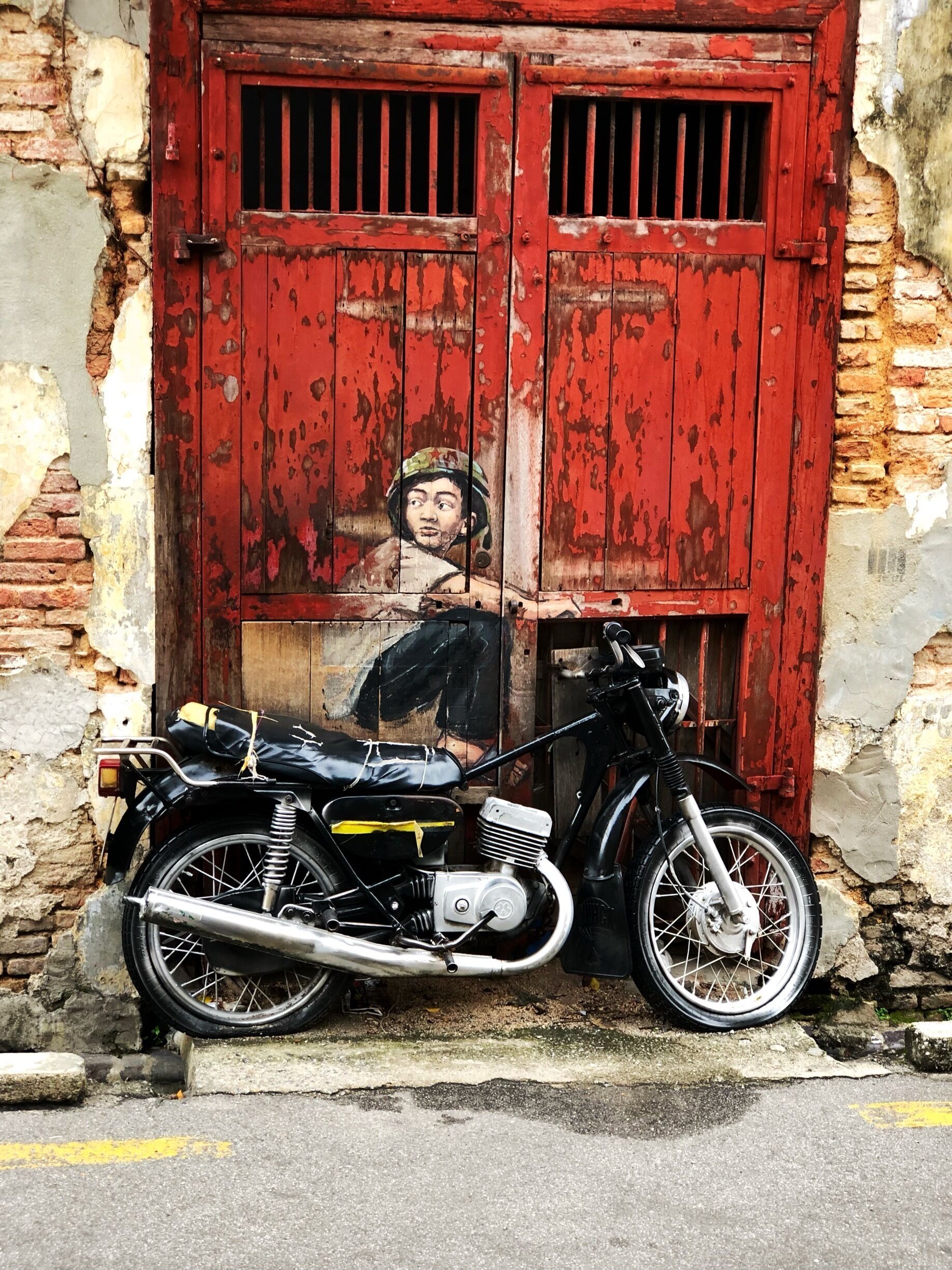 So many fantastic art pieces to look at around Georgetown in Penang.