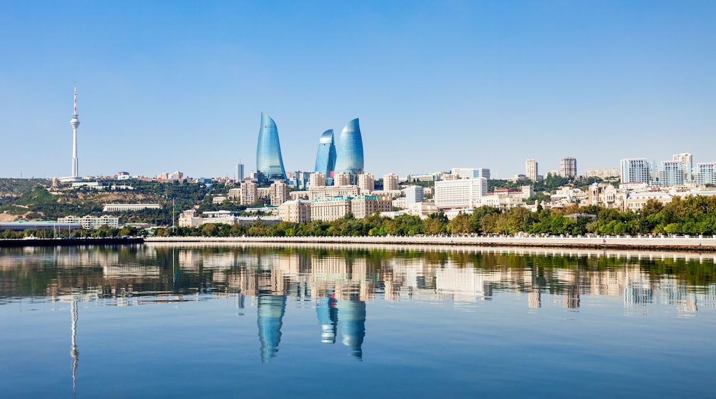 Flame Towers in Baku