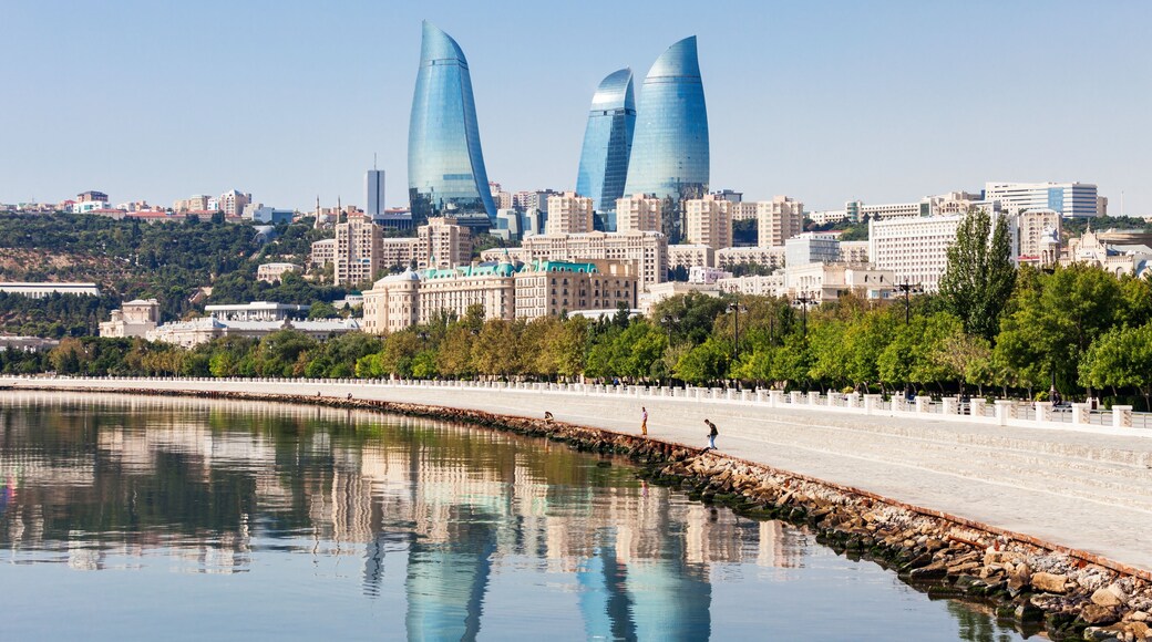 Flame Towers in Baku