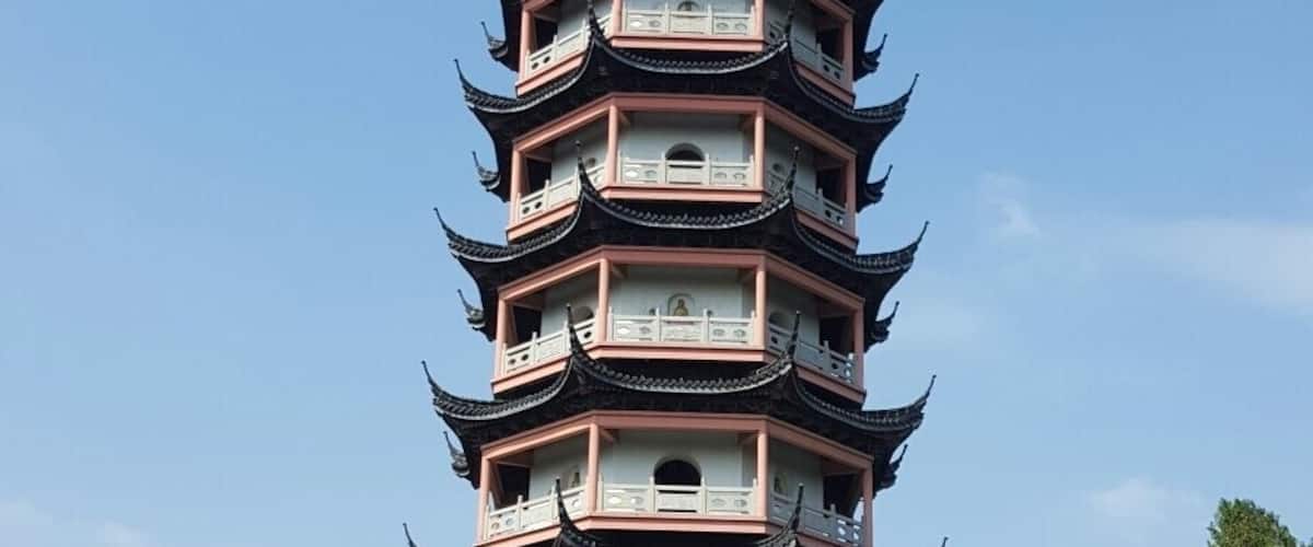 A beautiful pagoda in the middle of a pomogranate orchard! Go at the right time of the year and you can eat fresh pomogranates! Side note: don't rent a bike. You do NOT need it!