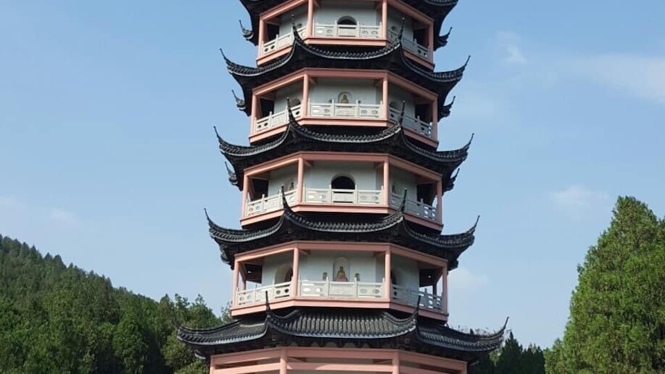 A beautiful pagoda in the middle of a pomogranate orchard! Go at the right time of the year and you can eat fresh pomogranates! Side note: don't rent a bike. You do NOT need it!