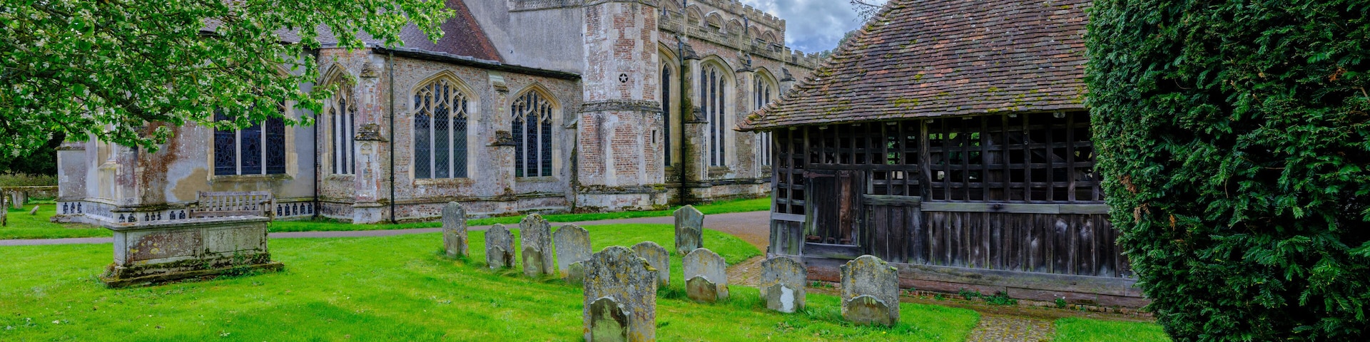 St Mary the Virgin, East Bergholt and the Bell Cage, Dedham Vale AONB, Suffolk