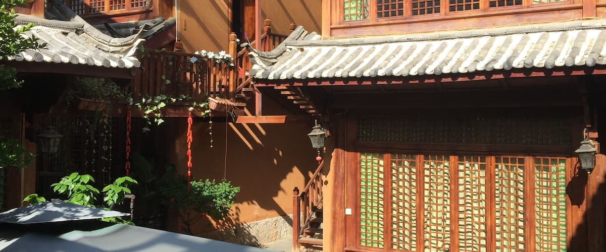 small but unique inn at Shuhe ancient town,Yunnan Province.