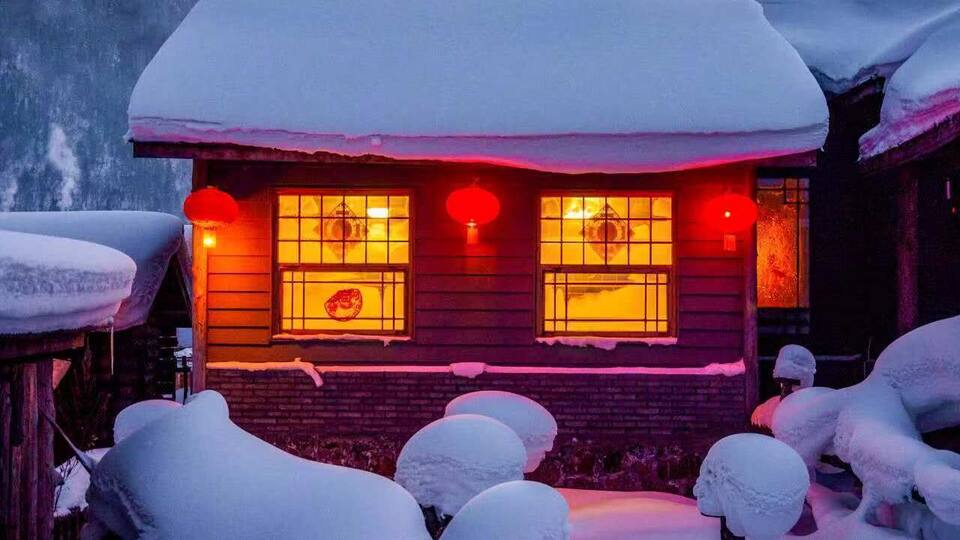 #LifeAtExpedia
Frozen world with lanterns, located in northern part of Heilongjiang.