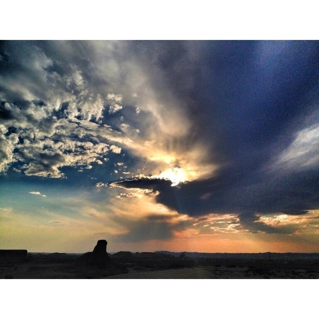 Before sunset