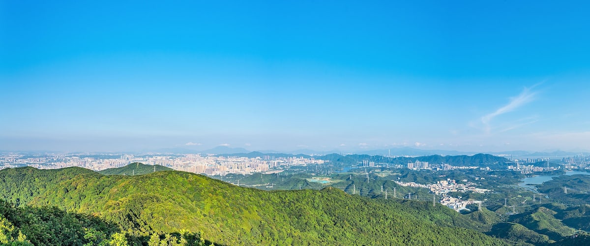 Shenzhen Nanshan District Panorama