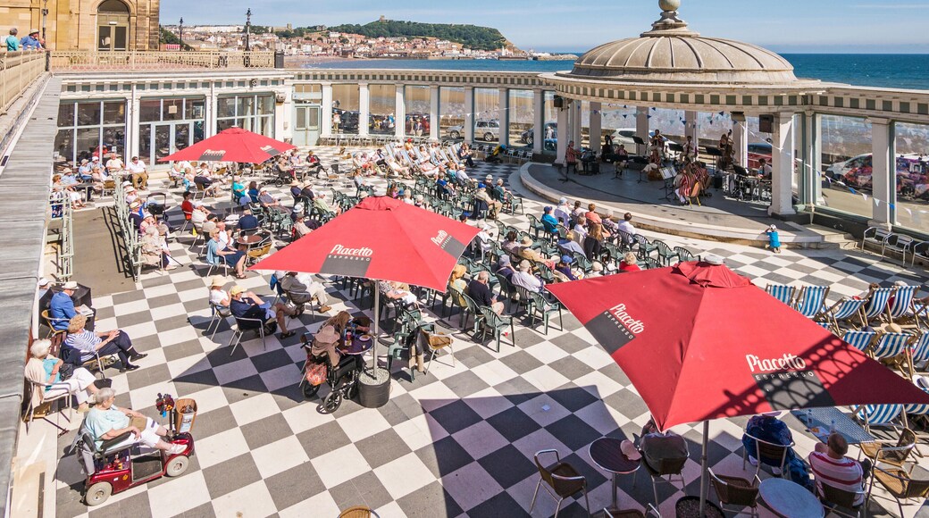 GRKGAN Scarborough Spa Suncourt and last resident seaside Summer Orchestra Yorkshire UK