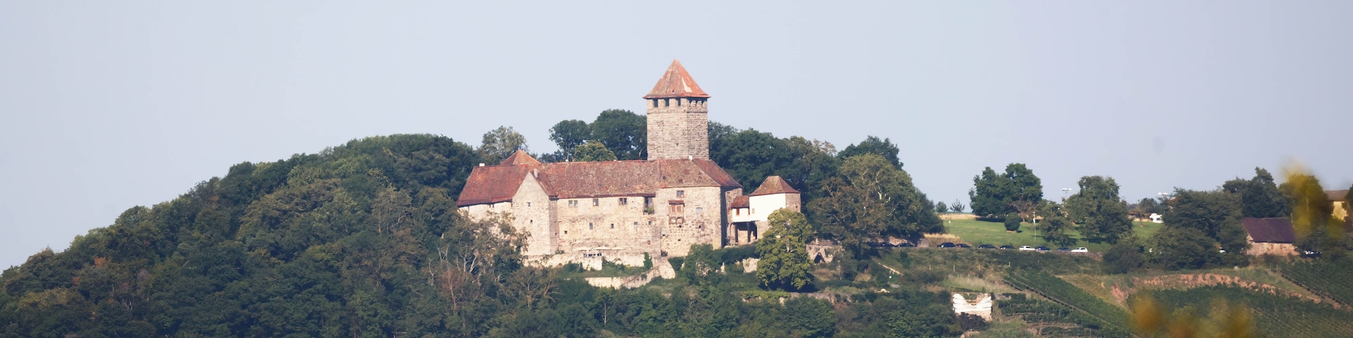 Lichtenberg Castle in Bottwartal, Ludwigsburg district, Baden-WĂŒrttemberg, Germany, Europe