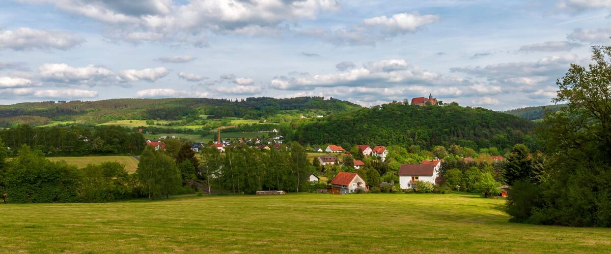 Melsungen town in the Schwalm-Eder district in northern Hesse, Germany